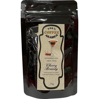 Aromatizovaná mletá káva 70 g - CHERRY BRANDY 7690170