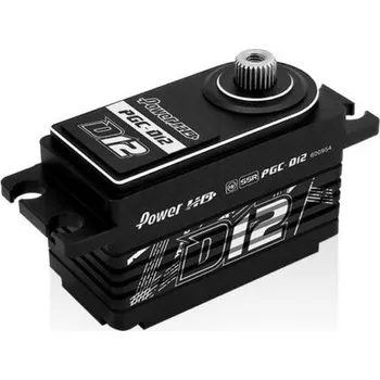 Modelářský materiál Power HD Servo D12 Low Profile Reverse wire Drift/Touring (12.5kg/0.059s) - expresní doprava