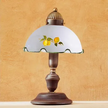 Lampička Kolarz 731.73.116 - Stolní lampa NONNA 1xE27/75W/230V citrony