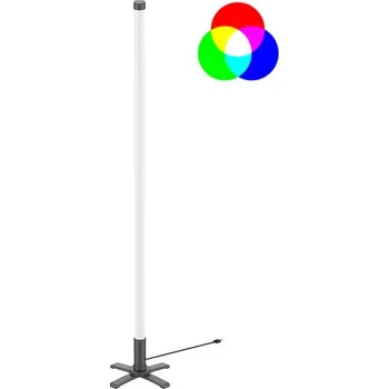 Stojací lampa Stmívatelná LED stojací lampa RGB 8W barevná hudba, dálkové ovládání