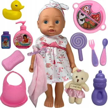 Panenka PANENKA MIMINKO S PŘÍSLUŠENSTVÍM VELKÁ SADA DO KOUPELE DÁREK