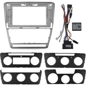 Auto Hi-Fi KXSKDOTV101S Rámeček s napájecím kabelem pro 10,1" autorádio do Škoda Octavia 2 CHR2476