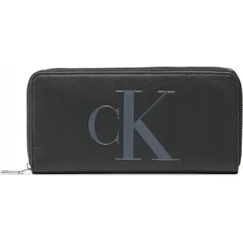 Peněženka Calvin Klein dámská peněženka eko kůže černá