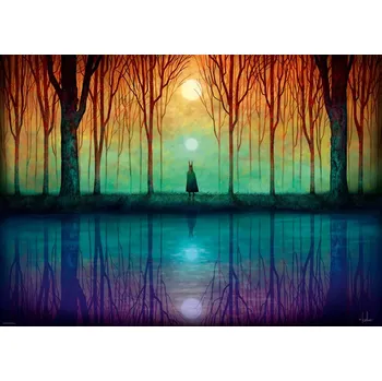Puzzle Heye Mystický svět Odraz Andy Kehoe 29940 1000 dílků