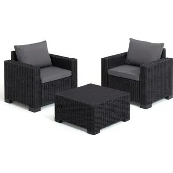 Zahradní sestava Zahradní set Keter California 2+1 grafitový