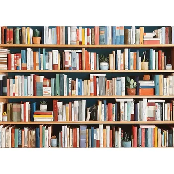 Fototapeta FOTOTAPETA KNIHOVNA KNIHY LOŽNICE OBÝVACÍ POKOJ TAPETA VLIESOVÁ 150x105