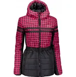 Dámská bunda ALTISPORT DEBORA ČERNÁ/RŮŽOVÁ velikost: XXL