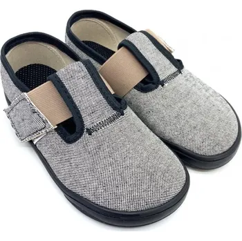 Dětská móda Barefoot bačkory Pegres SBF 10F Skinny Black 28