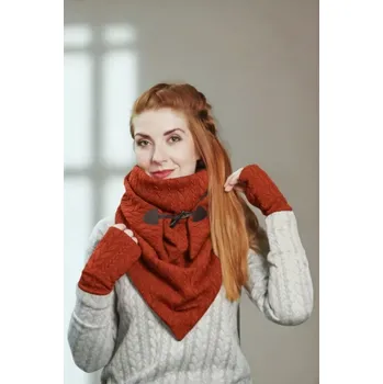 Šála Šátkošála - COPÁNKY TERAKOTA
