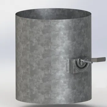 Regulační klapka ručně ovládaná K 12 pro BIB 12