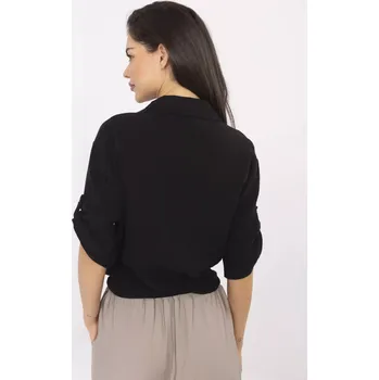 Dámská košile DHJ košile KS 8595 1.66 černá jedna velikost