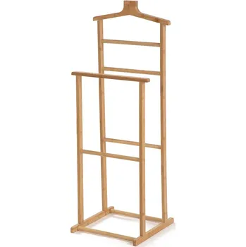 Věšák House Luno Double bambusový němý sluha