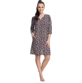 Dámský župan DÁMSKÝ ŽUPAN 390 3XL J/25 švestka XXXL