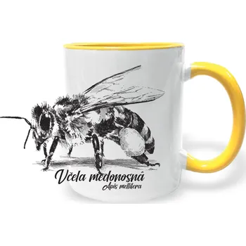 Hrnek - Včela medonosná Barva: Žlutá