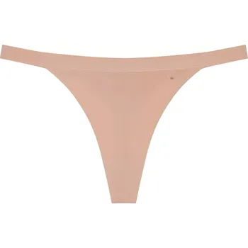 Dámské spodní prádlo Dámské tanga Smart Natural Brazilian String - NEUTRAL BEIGE - béžová 00EP - TRIUMPH BROWN 02