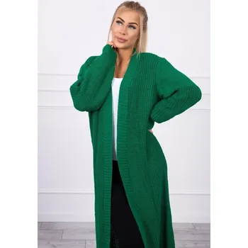 Dámský svetr Zelený dlouhý svetr UNI