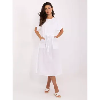 Dámské šaty Šaty TW SK BI 6 2041.89 bílá jedna velikost