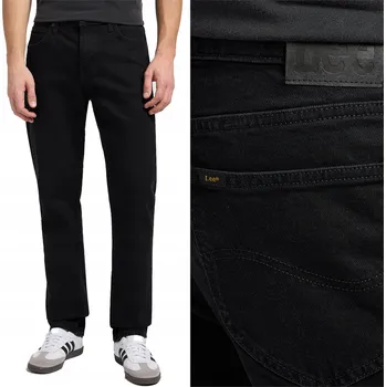 Pánské džíny Lee West pánské džíny rovného střihu velikost 31/32