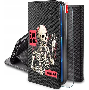 Pouzdro na mobilní telefon Flipové pouzdro KrainaGSM pro Xiaomi 15T Pro, černé