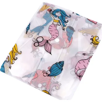 Pláštěnka Dětská pláštěnka s obrázky Varianta: 4 transparent mořská panna, Balení: 1 ks