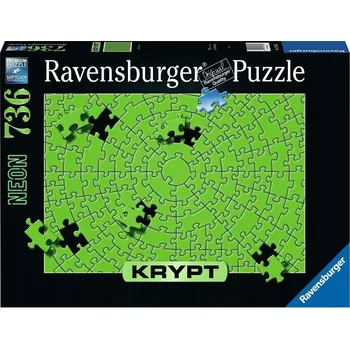 Puzzle 173648 Krypt Puzzle : Neonová zeleň 736 dílků