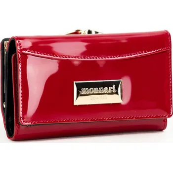 Peněženka Monnari dámská peněženka z pravé kůže červená