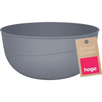 MISKA KUCHYŇSKÁ PLASTOVÁ NA POTRAVINY NEROZBITNÁ 0,7L 14CM C ŠEDÁ