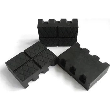 Autodílna Gumová podložka zvedáku 155 x 111 x 50 mm, hranatá - Ferdus 10.165 (Gumová podložka zvedáku 155x111x50 mm)