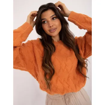 Dámský svetr Jumper AT SW 2361.61 oranžový jedna velikost