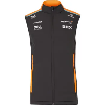 Pánská vesta McLaren F1 2024 týmová hybridní unisex vesta Velikost: XL