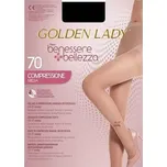 Dámské punčochové kalhoty Golden Lady Benessere & Bellezza 70 den nero/černá 5-XL