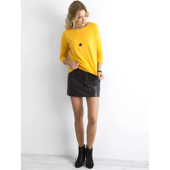 Dámská košile Halenka RV BZ 4661.45P tmavě žlutá XS