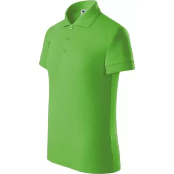 Dívčí oblečení Pique Polo polokošile dětská apple green 110 cm/4 roky