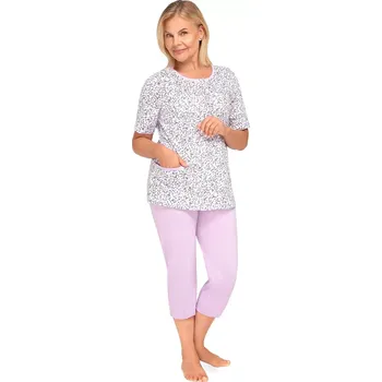 Pyžamo Martel Kasia I 265 cr/r M-3XL rozepínací Růžová XL