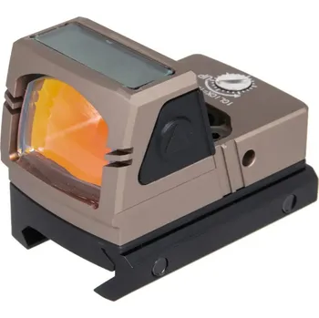 Kolimátor Kolimátor xFORCE MINI včetně solárního pohonu - Dark Earth, JJ Airsoft