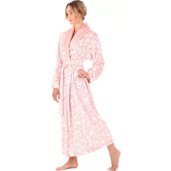 Dámské oblečení Dámský župan Flora 2556 3053 růžová perla - Vestis XL