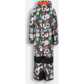 Kojenecká kombinéza Lyžařská kombinéza pro chlapce Černá zimní kombinéza 86 Lemon Explore