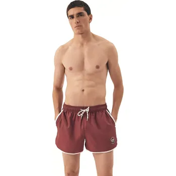 Pánská móda Pánské plavky 42610 Raven - HENDERSON vínová 3XL