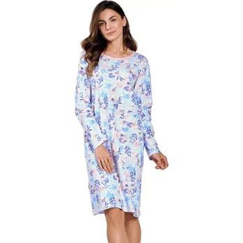 Dámská noční košile Dámská noční košilka 3238 Ginny - TARO světle modrá S