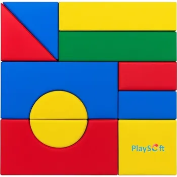 ostatní stavebnice Molitanová stavebnice PlaySoft EXTRA VELKÁ 11 ks (40 cm) + DOPRAVA ZDARMA