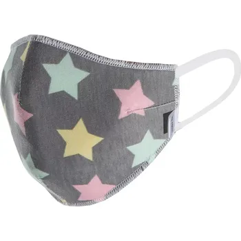 Karnevalová maska Mitex Ochranná bavlněná maska barva:hvězdy S/M