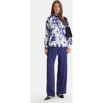 Calvin Klein Kalhoty z materiálu LV044F611G Tmavomodrá Regular Fit M