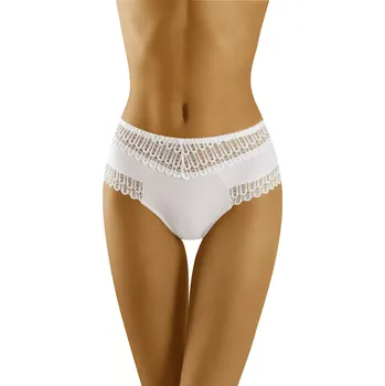 Dámské spodní prádlo Dámské kalhotky Eco-To White - Wol-Bar XXL
