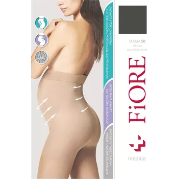 Dámské punčochy Fiore Mama 20 den M5208 barva:černá 4-L