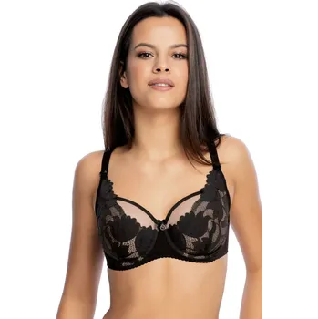 Dámské oblečení Dámská podprsenka 1135 Nike black - GAIA černá 85/D