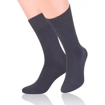 Pánské ponožky Steven Bamboo art.124 tmavě modrá 44-46