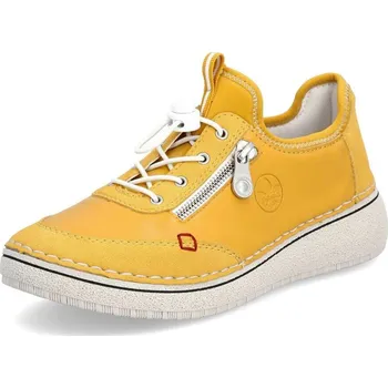 Dámské tenisky Dámské tenisky RIEKER 50962-68 žlutá S5 41