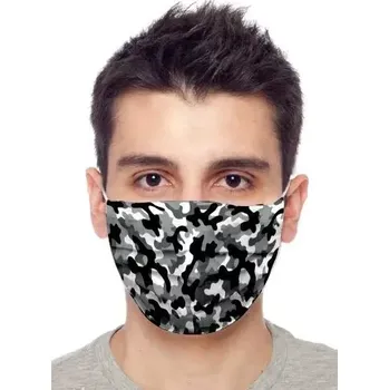 Pánská móda Maska ANS-MB 111 Moro Grey - Anais Univerzální