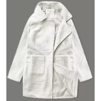 Dámská bunda typu beránek v barvě ecru J Style (5M3239-281) odstíny béžové XL (42)