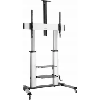 Televizní držák LogiLink BP0084 Vozík na TV monitor 60–100 palců nastavitelná výška 100 kg max.